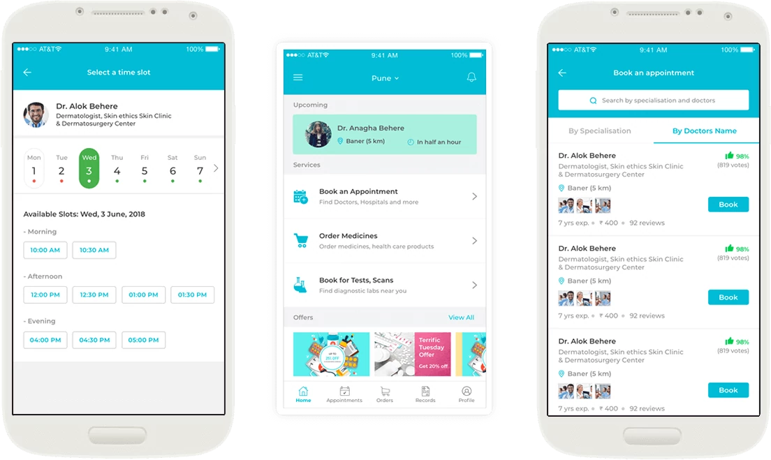 Medical Appointment Interface